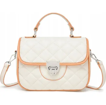 Kabelka Kabelka psaníčko eko kůže béžová