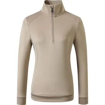 Dámská mikina Mikina Covalliero S/S 2025 dámská, béžová velikost M