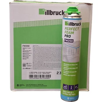 Montážní pěna ILLBRUCK FM 350, Univerzální pěna PRO Perfect Balení: 12 x dóza 850 ml v kartónu
