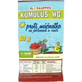 Fungicid Fungicid KUMULUS WG 60g - padlí jabloní a révy