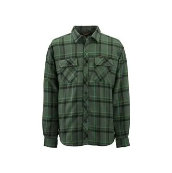 Rybářské oblečení Grundéns Kodiak Insulated Shirt Window Pane Laurel Wreath Velikost: XXL