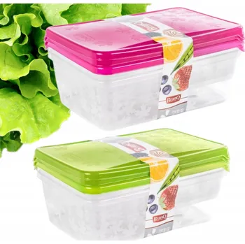 Dóza na potraviny Sada dóz BranQ Rukkola, 3 kusy