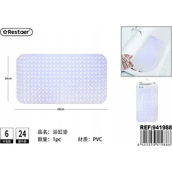 Protiskluzová podložka Rest.aer - Protiskluzová podložka do vany 68*36,5 cm, obdélníková