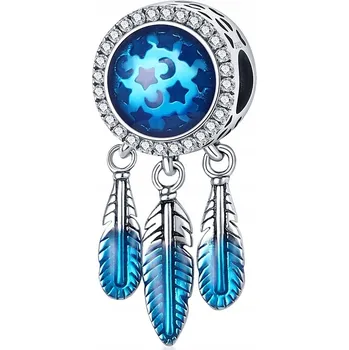 Přívěsek Přívěsek STŘÍBRO 925 Charms Lapač Snů Hvězdy