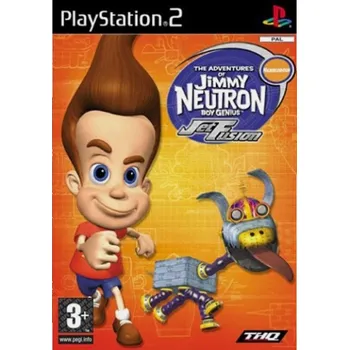 Hra pro starou konzoli PS2 The Adventures Of Jimmy Neutron Boy Genius Jet Fuision