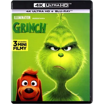 Blu-ray film Grinch na Blu-ray 4K