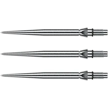 Winmau hroty na šipky Switch Point Smooth, stříbrné Délka hrotu: 26 mm