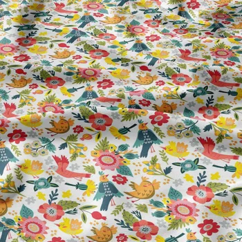 Látka bavlna 125 g/m2 šíře 160 cm bílá