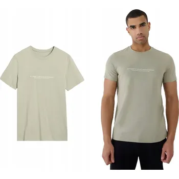 Pánská móda Pánské tričko s kulatý výstřihem 4F, velikost XL