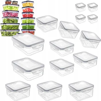 Dóza na potraviny 15 ks Kuchyňská Dóza na potraviny s těsněním