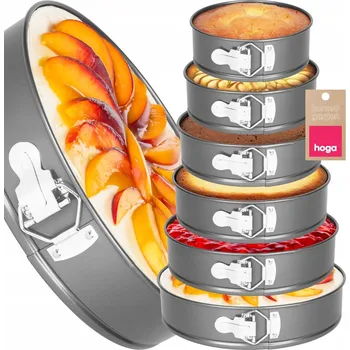 Forma na pečení FORMA NA DORT forem na pečení, dortové formy 18/20/22/24/26/28 cm, 6 Ks