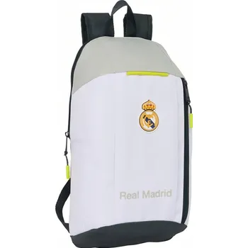 Městský batoh Real Madrid FC Batoh Real Madrid FC, bílý, svislá kapsa, 8,5 l