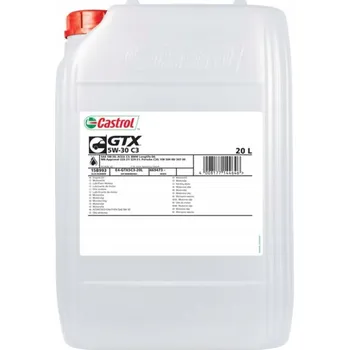 Motorový olej OLEJ CASTROL GTX C3 20L 5W30