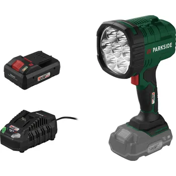 PARKSIDE® Aku ruční LED reflektor PHLA 20-Li A1, Smart 4 Ah