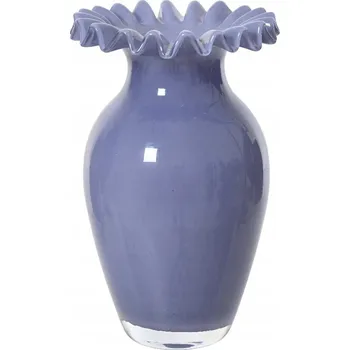 Váza Skleněná váza 23 cm - stříkaná barvou