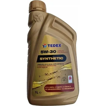 Motorový olej OLEJ TEDEX SYNTHETIC SM/SL/CF A3/B4 5W30 (1L) - Syntetický motorový olej