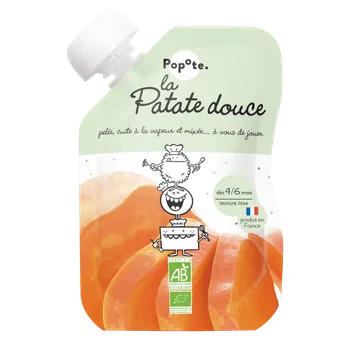 POPOTE kapsička BIO sladký brambor 120 g