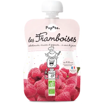 POPOTE kapsička BIO malina 120 g