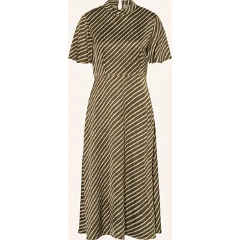Dámské šaty Comma Dámské Šaty, khaki / bílá, 34