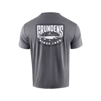 Pánské tričko Grundéns King Salmon SS Tech Tee Anchor Velikost: XL