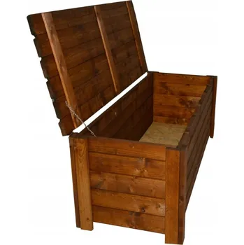 úložný prostor na hračky Zahradní dřevěná truhla / úložný box na hračky 150 cm