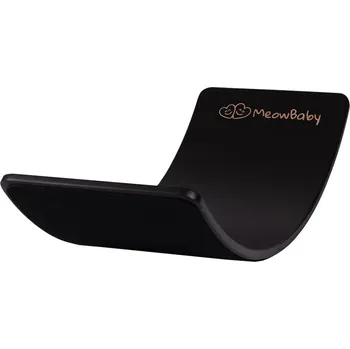 Balanční deska MeowBaby Balanční deska pro děti - 80x30 cm-Černá
