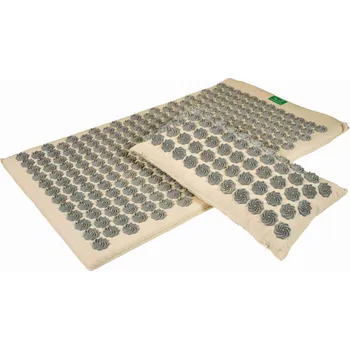 Akupresurní podložka Akupresurní sada Spike přírodně-šedá