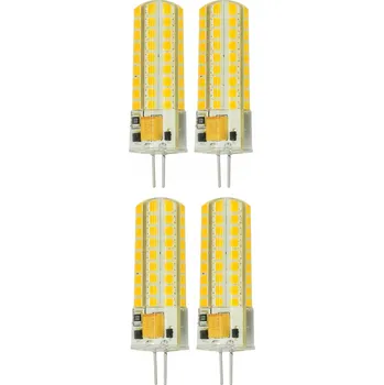 Žárovka LED žárovka G4 7W teplá bílá AC/DC 12V 4ks