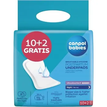 Canpol babies Poporodní noční vložky 12 Ks