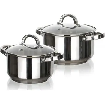 Hrnec hrnec nerez swing 18 cm s poklicí sklo