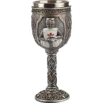 Sklenice Pohár rytíř PRO VÍNO RYTÍŘSKÝ OZDOBNÝ POHÁR