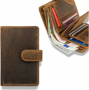 Peněženka Visconti dámská peněženka z pravé kůže, hnědá