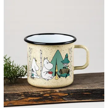 Hrnek Mumínci at the Muurla Camp kovový 800 ml