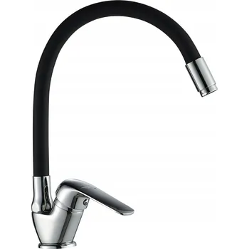 Vodovodní baterie Kuchyňská stojánková baterie Kuchinox ELZA černá s flexibilní hubicí