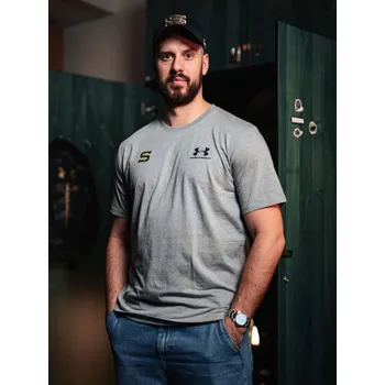 Pánské tričko Pánské tričko Under Armour x HC Sparta Praha SPORT H-1326799-036 Šedá 3XL
