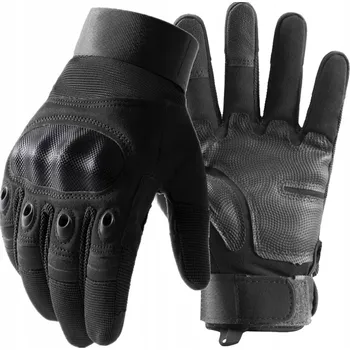 Moto rukavice Motocyklové rukavice Cross/Enduro černé dlouhé velikost L