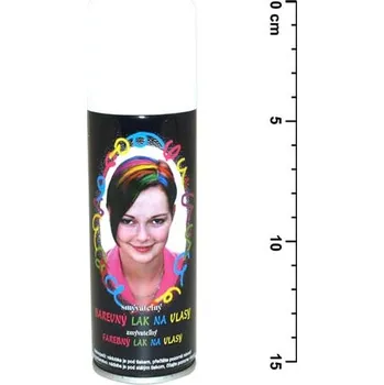Speciální výtvarná barva UNIPAP Spray na vlasy 141 bílý 398895
