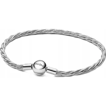 Náramek Náramek Pandora Moments 593757C00, velikost 17 cm