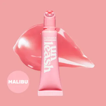 Přípravek na rty UNLEASHIA - Sunset Dazzle Gloss Balm MALIBU - Lesk na rty v odstínu MALIBU - 10 g