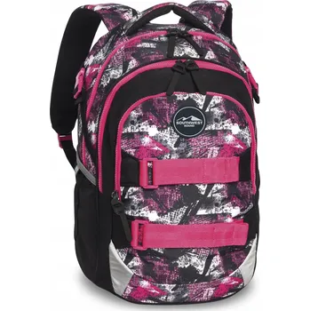 Školní batoh Jihozápadní růžový školní batoh