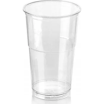 Jednorázové nádobí Plastový kelímek o objemu 400/550 ml, průměr 95 mm 50 Ks