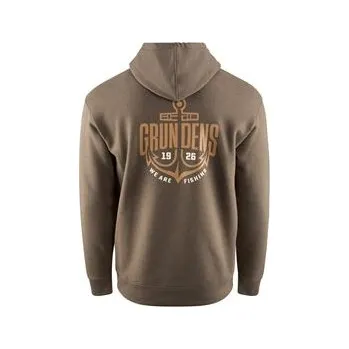 Pánská mikina Grundéns Displacement DWR Hoodie Anchor Otter Heather Velikost: M