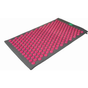 Příslušenství k masážnímu přístroji Akupresurní podložka Spike šedo-růžová