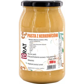Pasta z kešu ořechů Brat krém z kešu ořechů 900 g