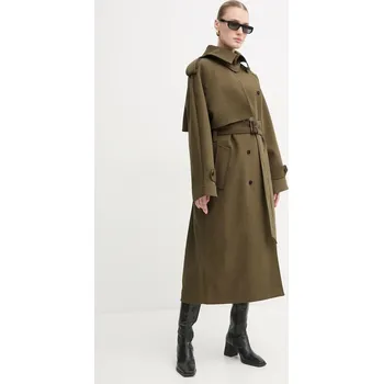 Dámský kabát Trench kabát Day Birger et Mikkelsen Lynn DAY65243561 zelená 79X, vel. 40