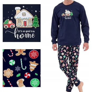 Dámské spodní prádlo Cornette pánské pyžamo 115/256 Home dlouhý rukáv, velikost M