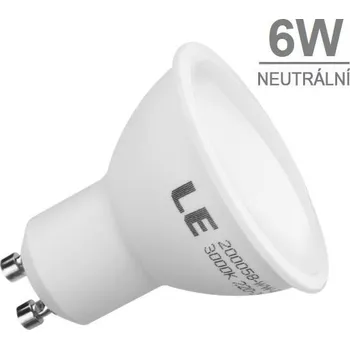 Žárovka LUMAX LED žárovka 6W 10xSMD2835 GU10 475lm NEUTRÁLNÍ