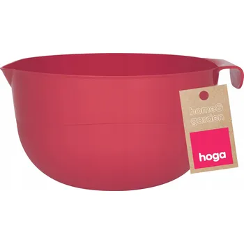 KUCHYŇSKÁ PLASTOVÁ MÍSA S VÝLEVKOU A UCHEM 2L BORDÓ