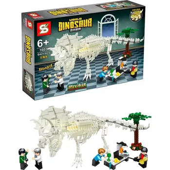 ostatní stavebnice STAVEBNICE VELKÝ SET Jurský park Szkielet dinozaura 642 dílů