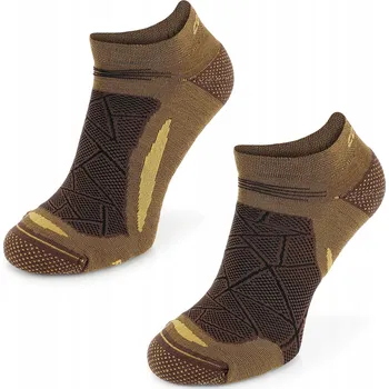 Pánské ponožky Ponožky - balerínky Comodo hnědé, velikost vel. 39-42